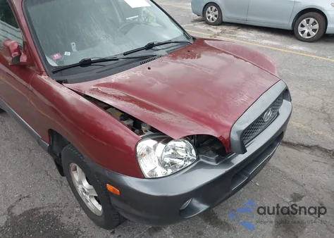 2002 Hyundai Santa Fe из США, поврежденный, VIN BRITTANYRICHARDS